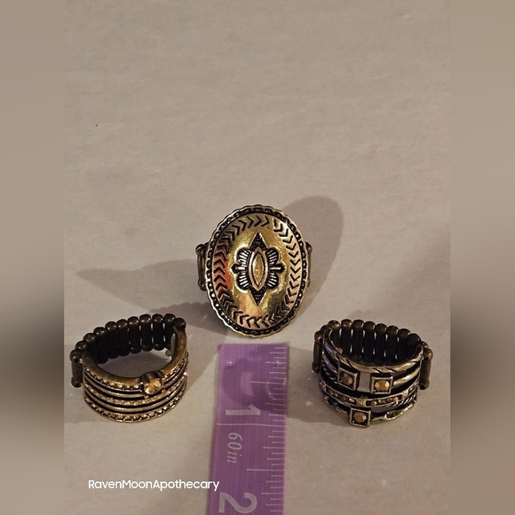 Three Expandable Rings - Picture 3 of 7